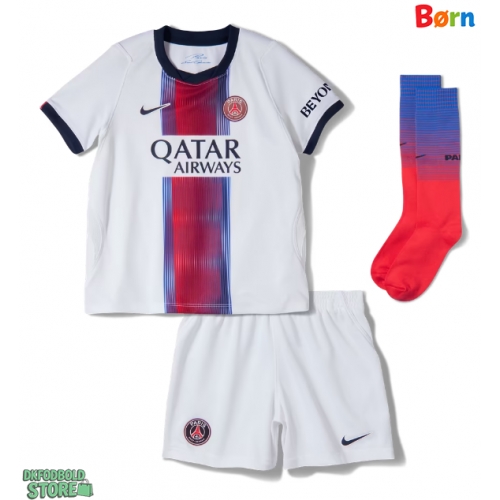 Paris Saint-Germain Ferran Torres #9 Replika Babytøj Udebanesæt Børn 2026-27 Kortærmet (+ Korte bukser)